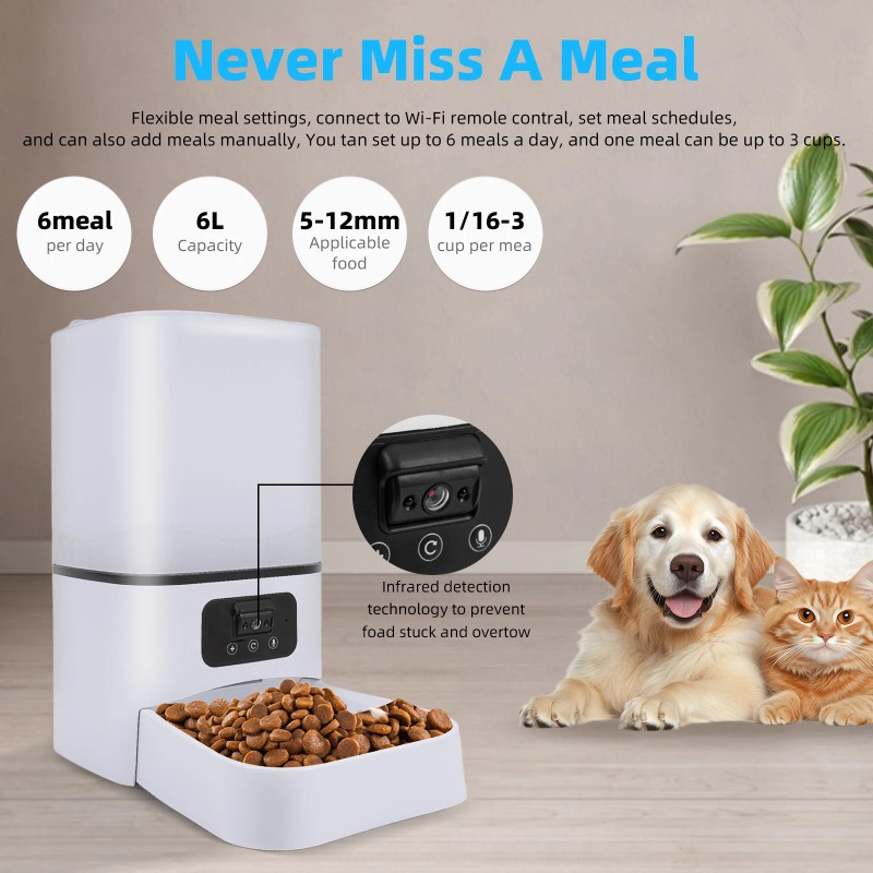 【2026】6L Intelligent Automatic - Pet Feeders recension och pris