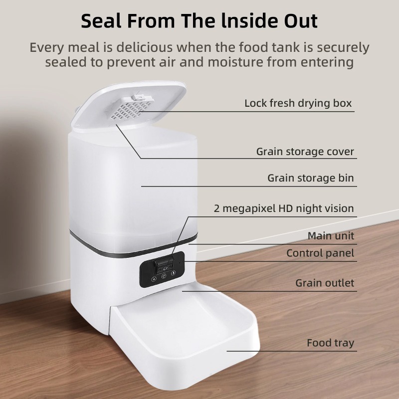 【2026】6L Intelligent Automatic - Pet Feeders recension och pris