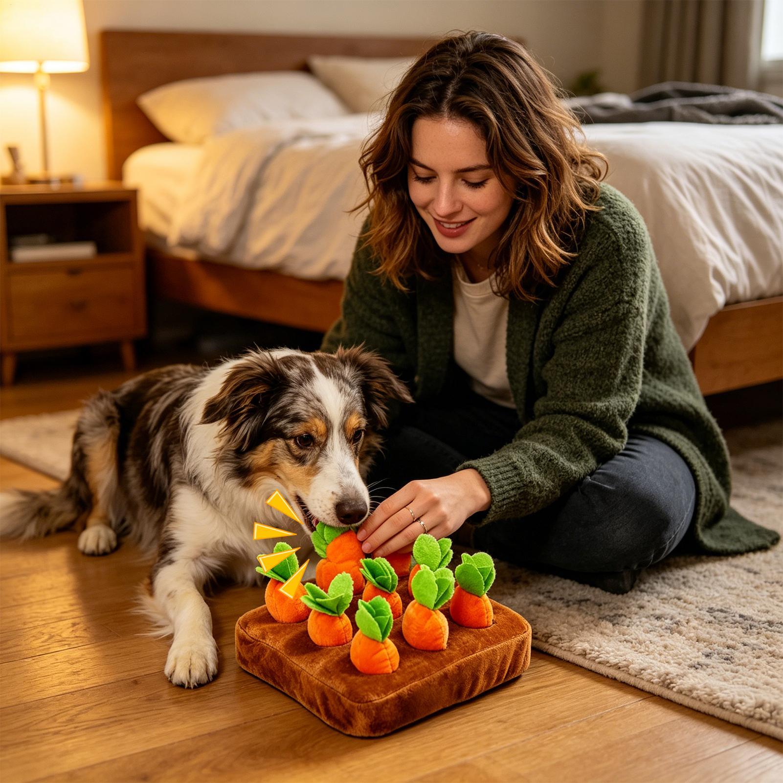 Snuffle Mat Carrot Slow Feeder - Snuffle Mat For Dogs recension och pris