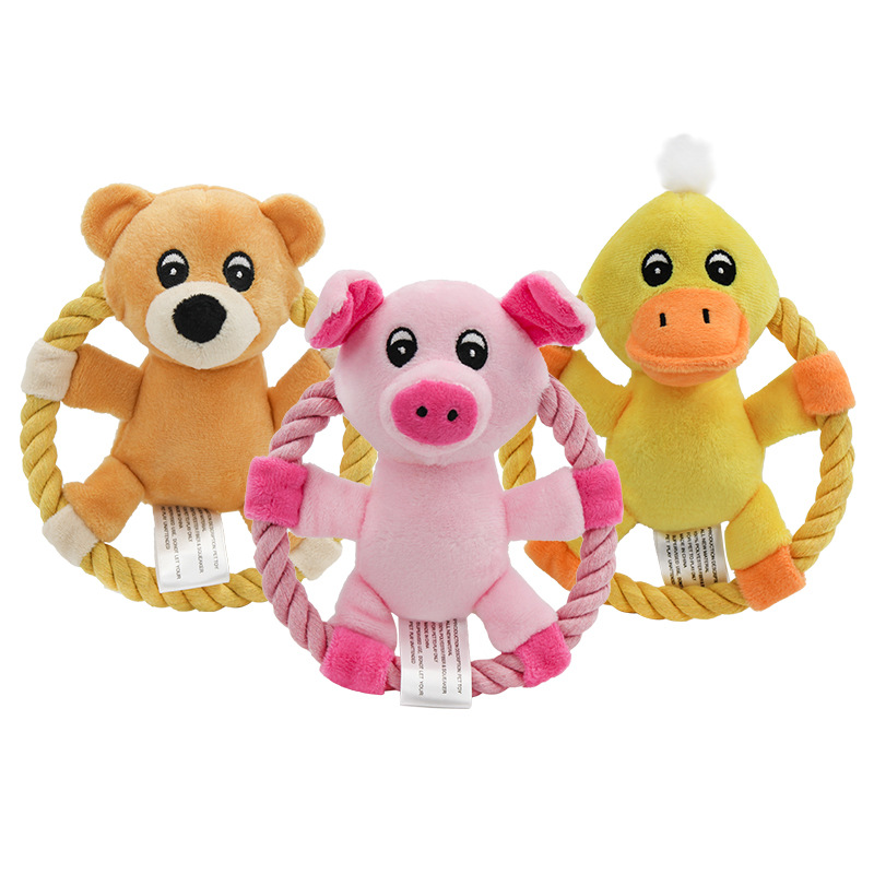Pet Dog Throwing Knot Frisbee  - Flying Disc Dog Training Toy recension och pris