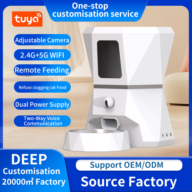 Top-Quality 4L Tuya APP Contro - Pet Feeders recension och pris