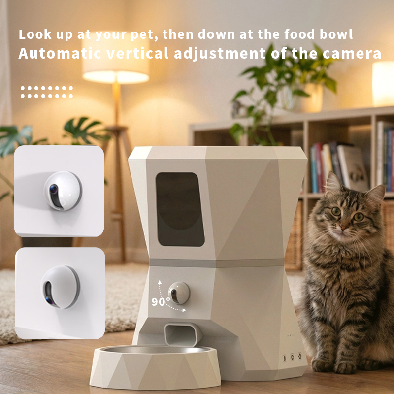 Top-Quality 4L Tuya APP Contro - Pet Feeders recension och pris