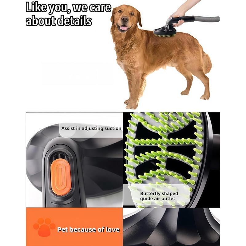 Shedding Brush Vacuum Attachme - Pet Grooming recension och pris