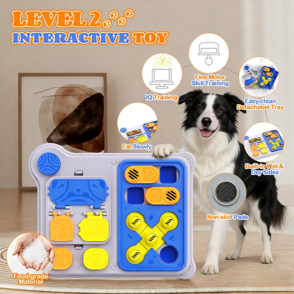 Dog Puzzle Toy & Pet Feeder -  - Dog Puzzle Feeder Toy recension och pris