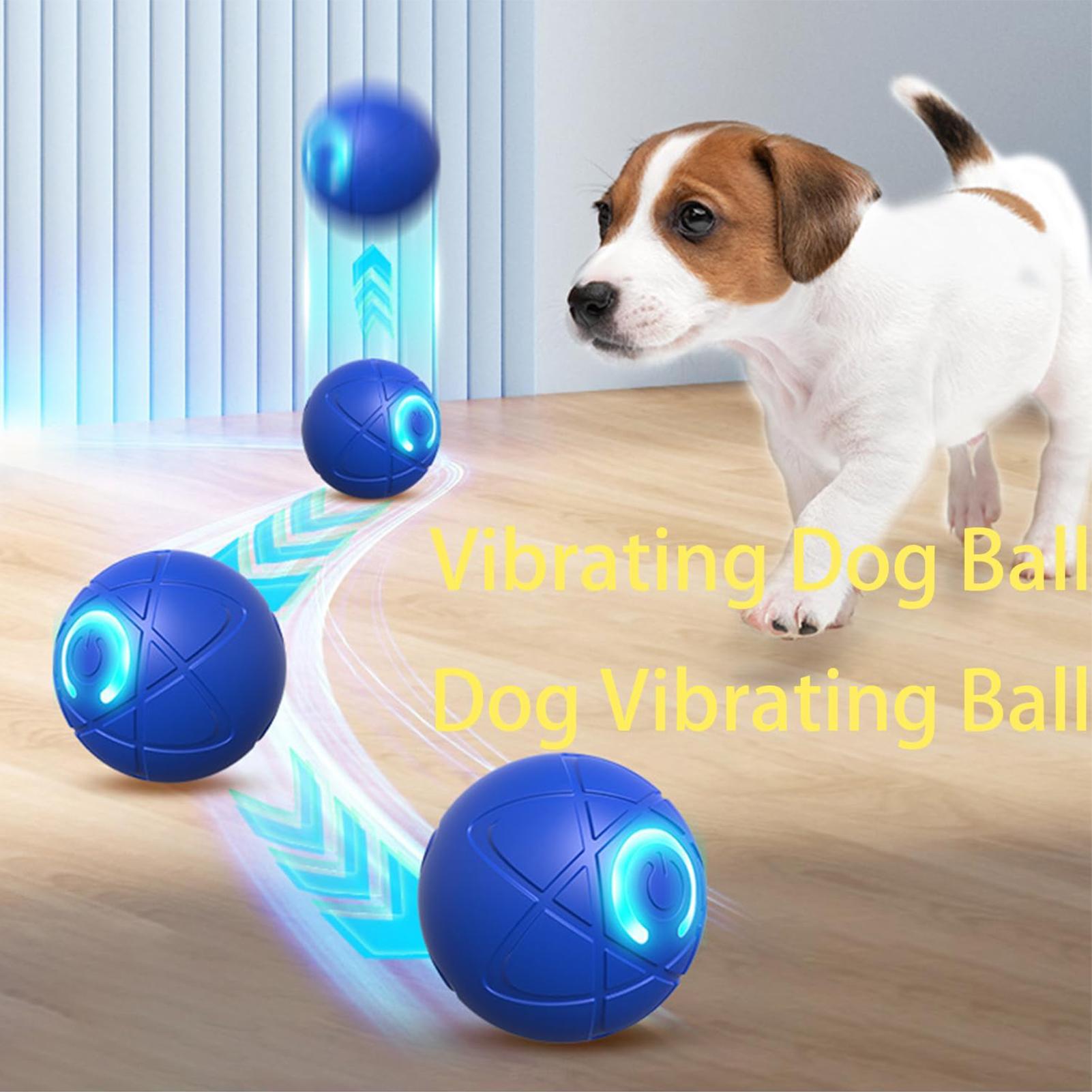 Dog Toy Ball Interactive Rolli - Automatic Moving Dog Ball recension och pris