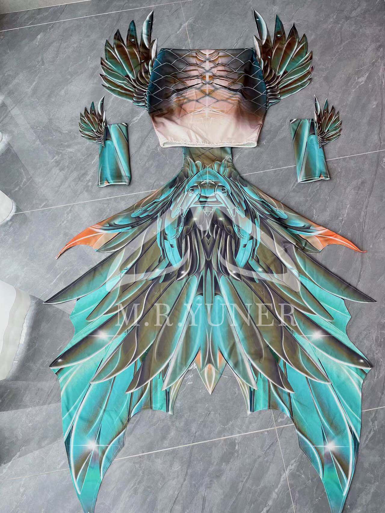 Original Mermaid Big Fish Tail - Aquarium recension och pris