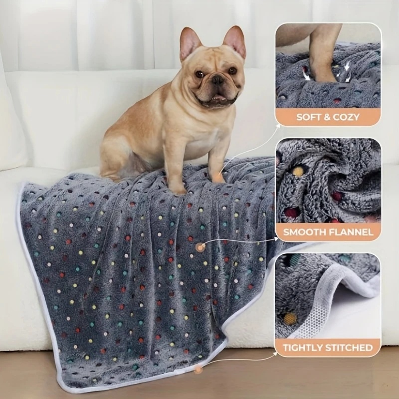 3PCS Soft Fluffy Pet Blanket C - Pet Beds recension och pris