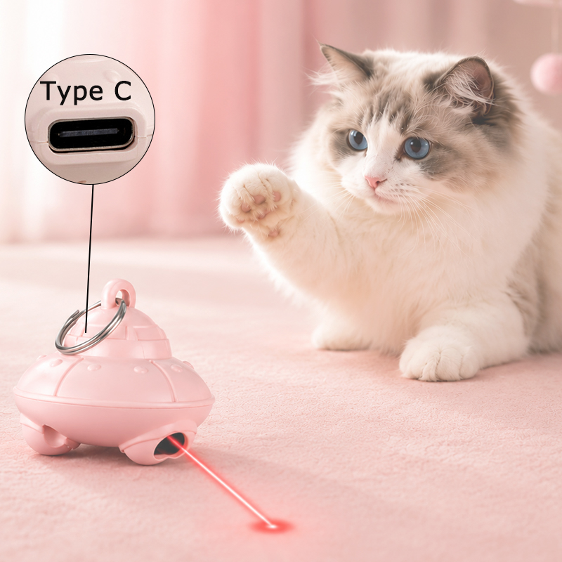 USB Charging Electric Cat Lase - Laser Pointer Cat Toy Automatic recension och pris