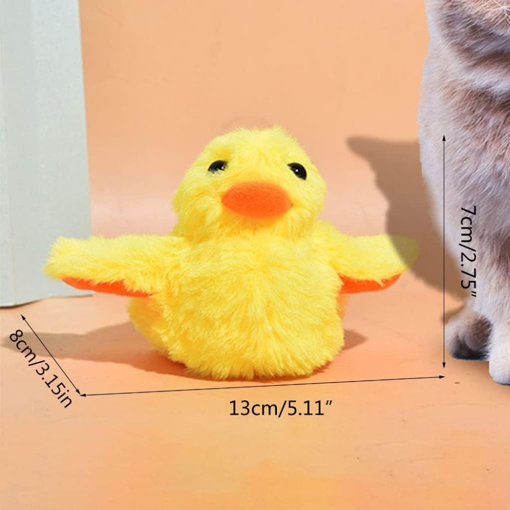 Electric Duck Cat Toy Interact - Catnip Interactive Plush Mouse recension och pris