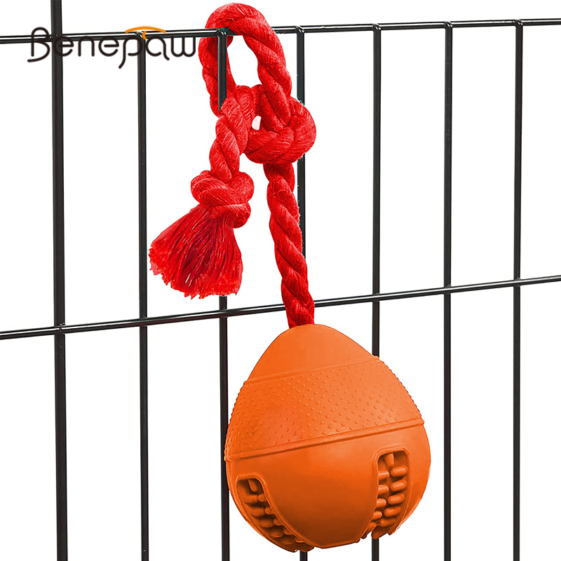 Benepaw Interactive Dog Toys E - Rubber Treat Dispensing Dog Toy recension och pris