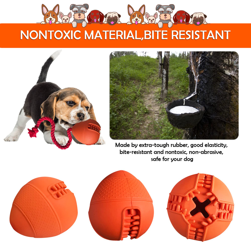 Benepaw Interactive Dog Toys E - Rubber Treat Dispensing Dog Toy recension och pris