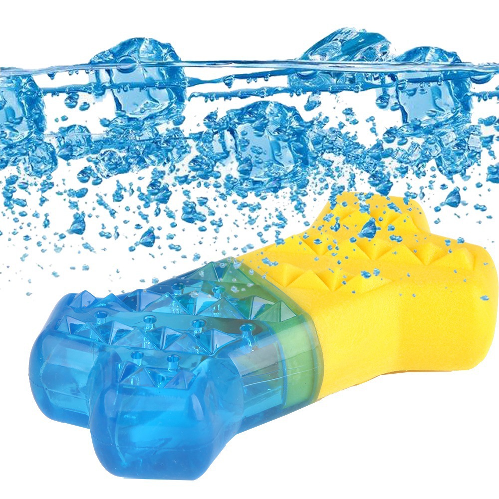 Freezable Summer Dog Cooling T - Teeth Cleaning Dog Chew Bone recension och pris