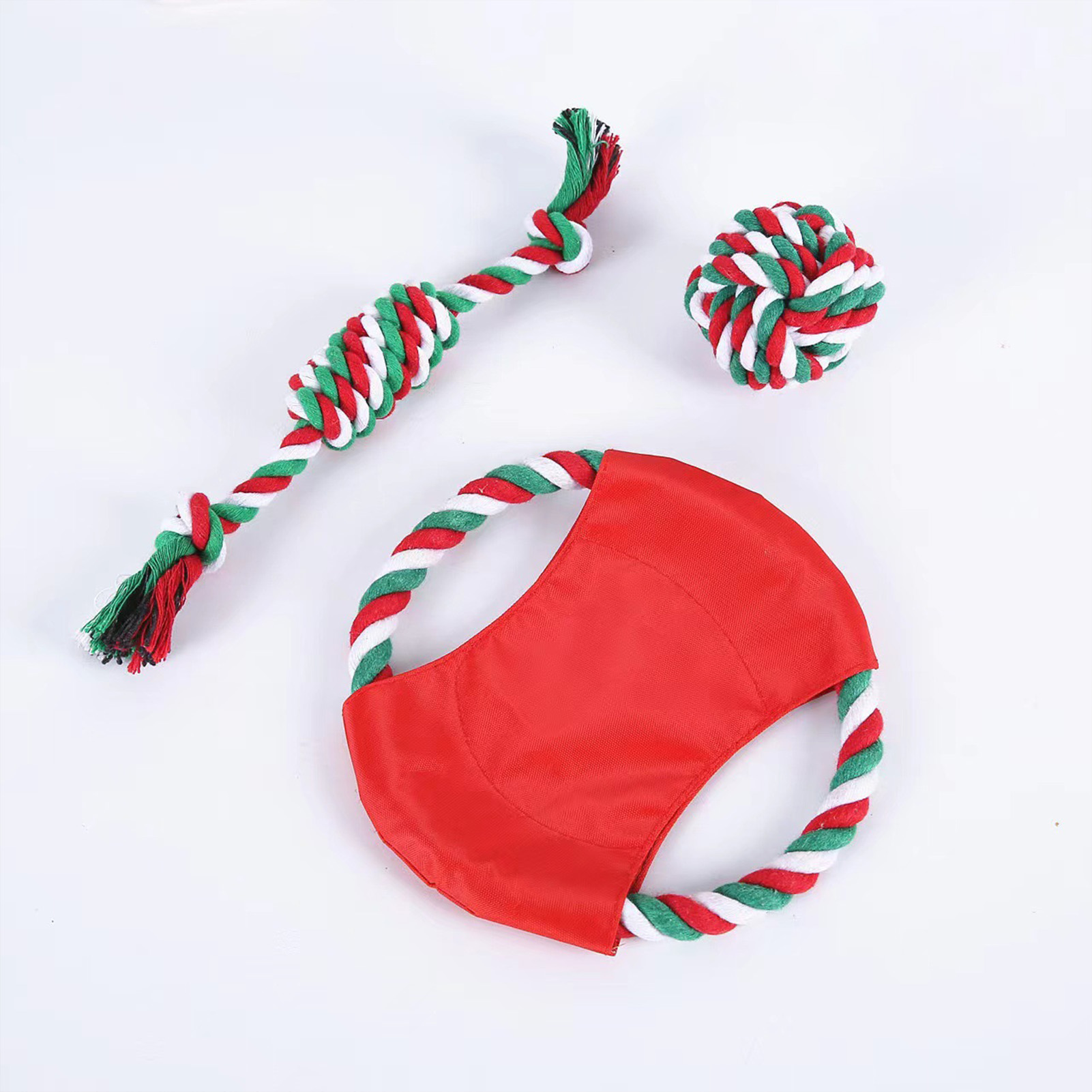 Dog Chew Rope Toys Set Christm - Dog Rope Toy Aggressive Chewers recension och pris