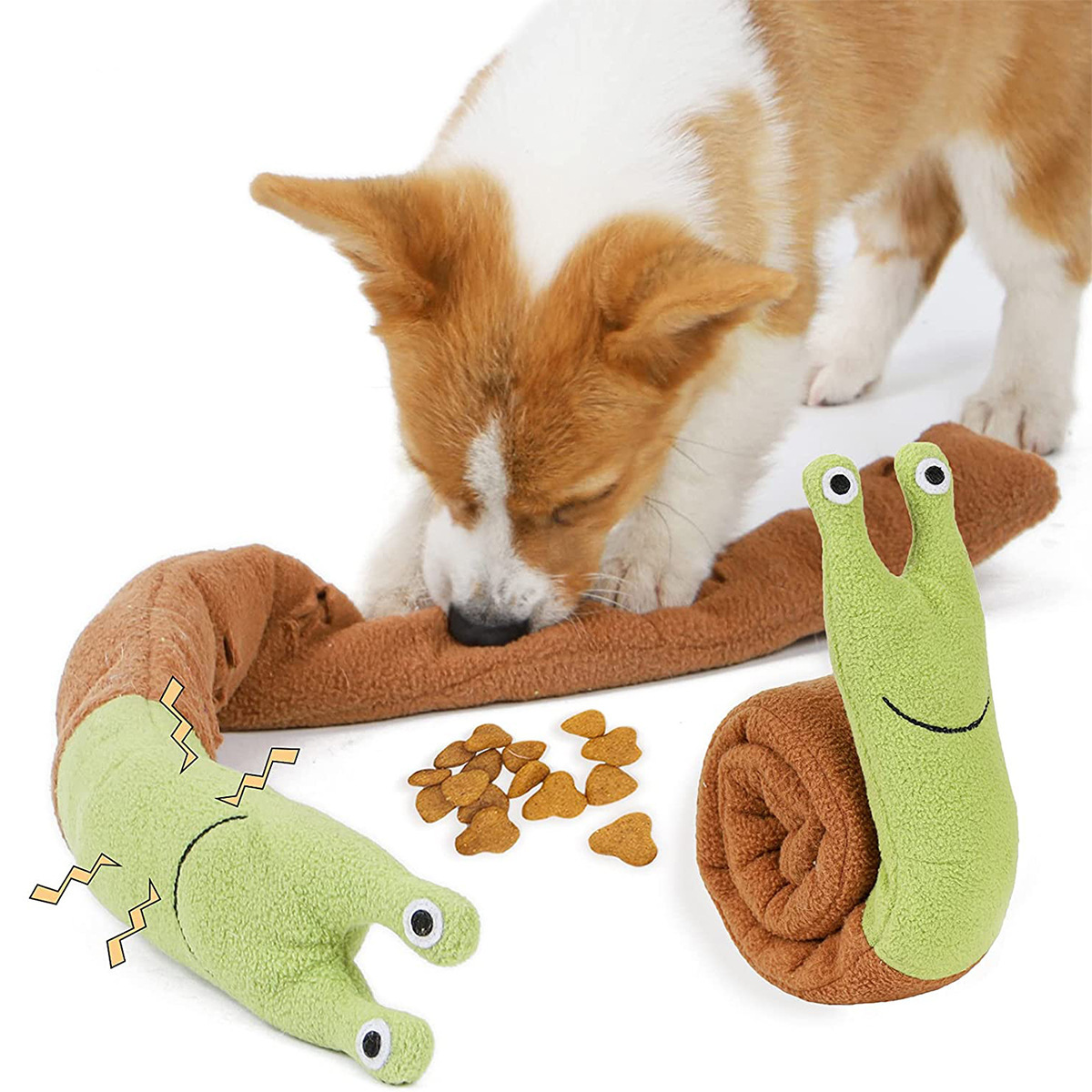 Dog Cat Snail Sniffing Puzzle  - Snuffle Mat For Dogs recension och pris