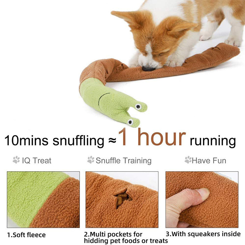 Dog Cat Snail Sniffing Puzzle  - Snuffle Mat For Dogs recension och pris