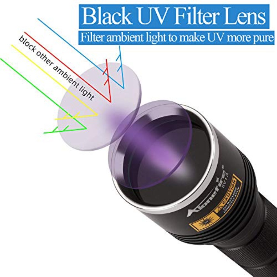 SV13 15W 365nm UV Flashlight R - Pet Beds recension och pris